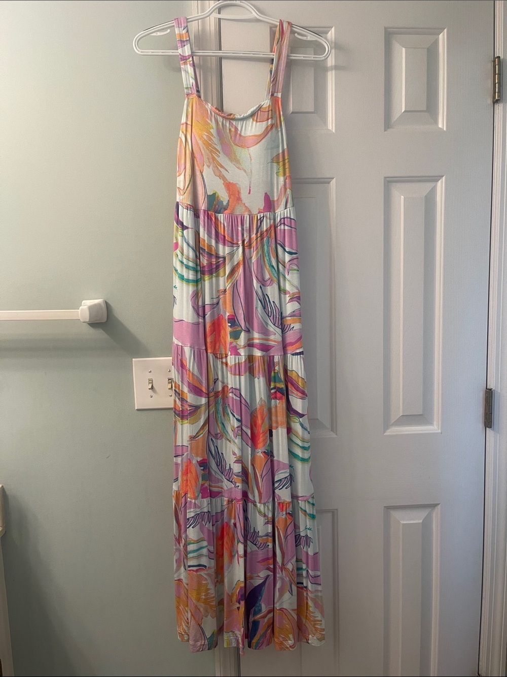 Soma Multicolor Floral Print Maxi Dress
